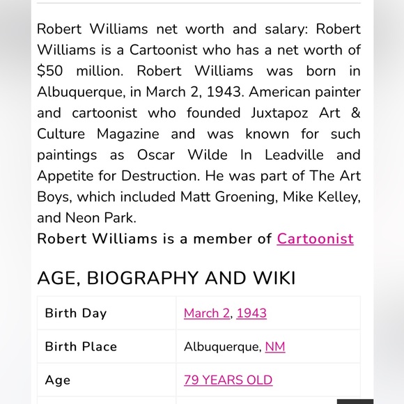 Rober Williams collector book - Picture 5 of 9